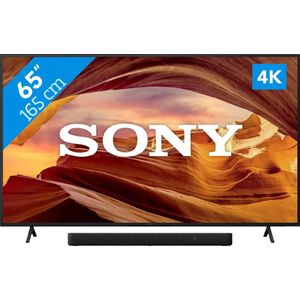 Sony KD-65X75WL (2023) + Soundbar