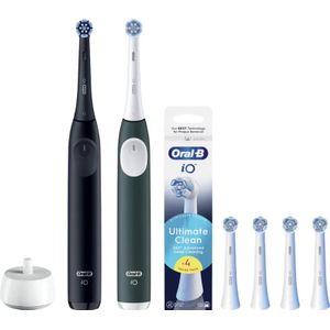 Oral-B iO 2 Duo Pack Zwart en Groen Value Pack
