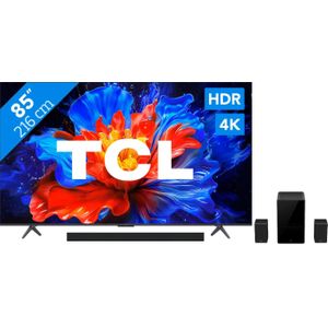 TCL 85" QLED P81K 4K (2025) + TCL Q85H PRO