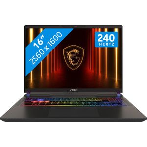 MSI Vector 16 HX AI A2XWIG-207NL - Gaming Laptop - 16 inch - 32GB RAM - 2TB SSD - NVIDIA GeForce RTX 5080