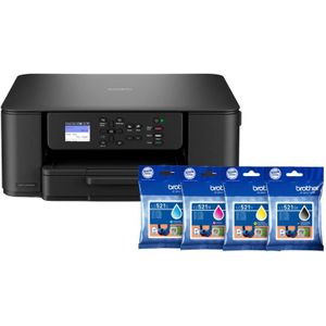 Brother DCP-J1310DW + 1 set extra cartridges
