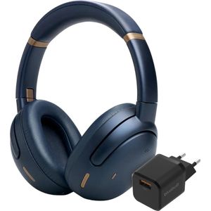 JBL Tour One M3 Smart Blauw + BlueBuilt Quick Charge Oplader
