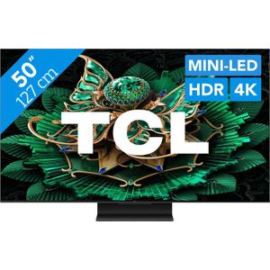 TCL - 50C71K - LED-tv - 50 inch - QD Mini-led - 4K