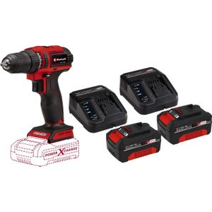 Einhell TE-CD 18/40 Li BL Solo 4,0 Ah Accu (2x) Starterspakket