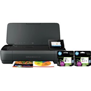 HP - OfficeJet 250 - Mobiele Printer - Inclusief 1 set extra XL cartridges