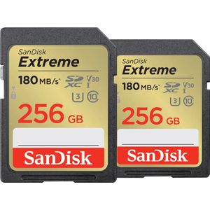 SanDisk SDXC Extreme 256GB 130MB/s DuoPack