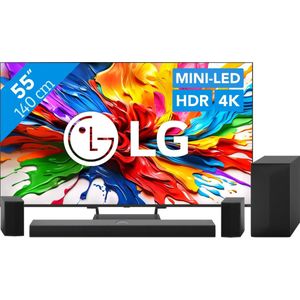 LG 55" QNED93 EVO 4K (2025) + LG DS70TR