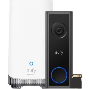Eufy Video Doorbell C31 + SD kaart + HomeBase 3