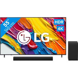 LG 55" QNED82 4K (2025) + LG DS40T