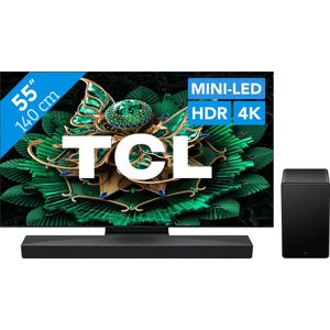 TCL 55" QD Mini-led C71K 4K (2025) + TCL Q65H