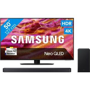 Samsung 50" Neo QLED QN90F 4K (2025) + Samsung HW-B750F (2025)