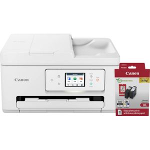 Canon PIXMA TS7750i + 1 set extra XL cartridges + fotopapier