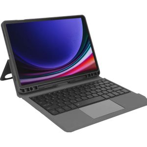 BlueBuilt Samsung Galaxy Tab S9/S9 FE/S10 FE/S10 Lite Toetsenbord Hoes QWERTY Zwart