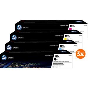 HP 117A Toner Combo Pack (3 stuks)