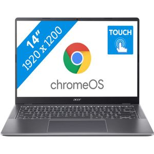 Acer Chromebook Plus 514 - 14 inch Laptop - Intel Core 3 - 8GB DDR5