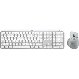Logitech MX Master 4 Lichtgrijs + Logitech MX Keys S Grijs Qwerty