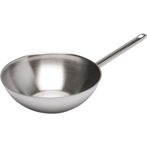 Demeyere Wok - � 26 cm - vlakke bodem