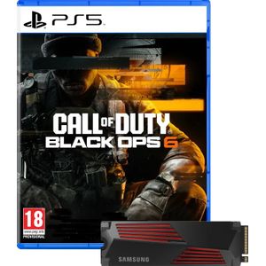Samsung 990 Pro 2TB Heatsink NVMe SSD + Call of Duty: Black Ops 6 PS5