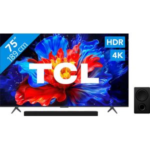 TCL 75" QLED P81K 4K (2025) + TCL Q75H