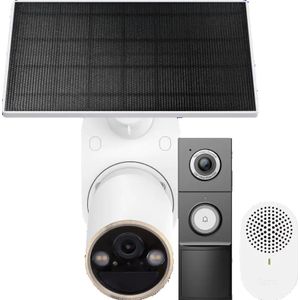 TP-Link Tapo C460 Solar Kit + D235 Smart Battery & Wired Doorbell