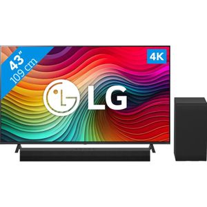 LG 43NANO81T6A (2024) + Soundbar