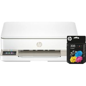 HP ENVY 6120e + 1 set extra cartridges