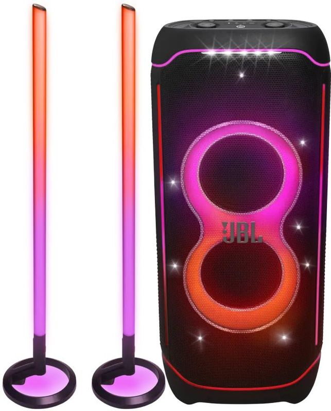 JBL Partybox Ultimate - Speaker - Spatwaterbestendig - Inclusief 2x Partylight Stick