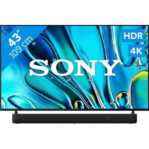 Sony Bravia 3 43" 4K Led (2025) + Sony HT-S2000 Zwart