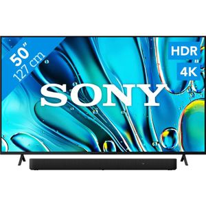 Sony Bravia 3 50" 4K Led (2025) + Sony HT-S2000 Zwart