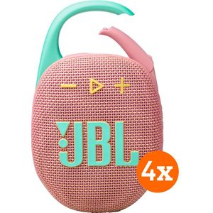 JBL Clip 5 Roze 4-pack