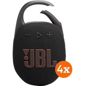 JBL Clip 5 Zwart 4-pack