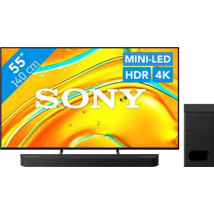 Sony Bravia 5 55" XR Mini-led (2025) + Sony Bravia Theatre Bar 6 Zwart