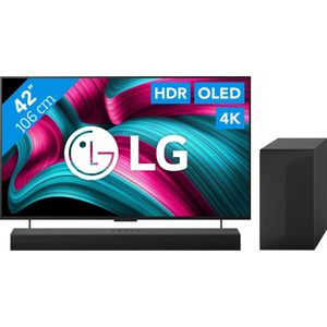 LG 42" OLED EVO C54 4K (2025) + LG DS60TR