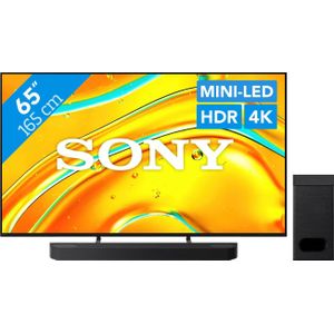 Sony Bravia 5 65" XR Mini-led (2025) + Sony Bravia Theatre Bar 6 Zwart