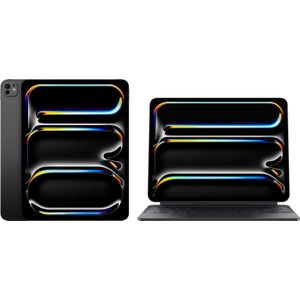 Apple iPad Pro (2024) 13 inch 512GB Wifi + 5G Zwart + Apple Magic Keyboard QWERTY