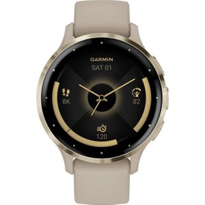 Garmin Venu 3s - Smartwatch - AMOLED-Scherm - French Grey