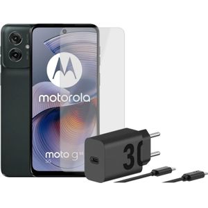 Motorola Moto G55 256GB Zwart 5G  + Accessoirepakket