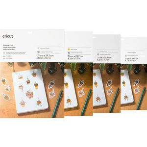 Cricut Printbaar Vinyl Meerkleurig A4 44 vellen