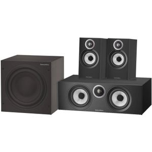 Bowers & Wilkins HTM6 S3 + 607 S3 + ASW608 Zwart