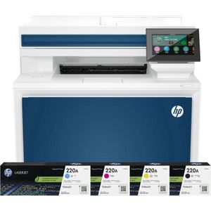 HP Color LaserJet Pro MFP 4302dw + 1 extra set toners