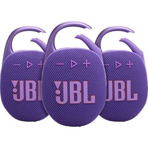 JBL Clip 5 Paars 3-pack