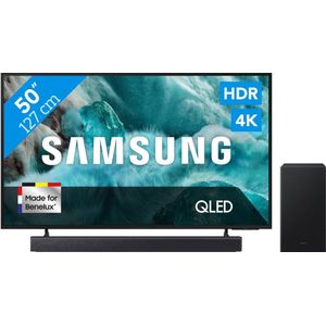 Samsung 50" QLED Q7F4 4K (2025) + Samsung HW-B450F (2025)