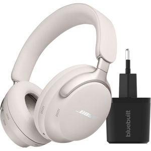 Bose QuietComfort Ultra Headphones Wit + Oplader