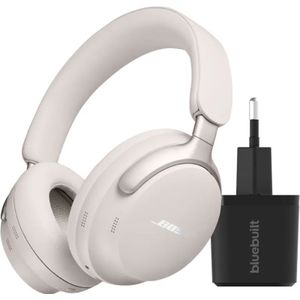 Bose QuietComfort Ultra Headphones Wit + Oplader