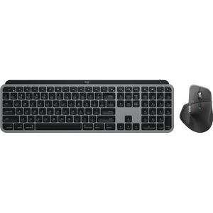 Logitech MX Master 4 voor Mac Spacezwart + Logitech MX Keys S for Mac Qwerty Zwart