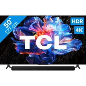 TCL 50" Led P61K 4K (2025) + TCL S45H 2.0 Soundbar
