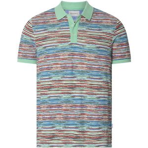 Poloshirt MONZIO groen patroon