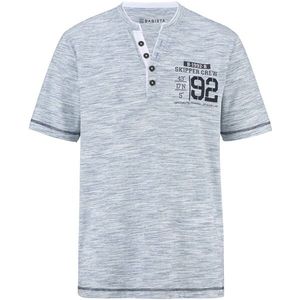 T-shirt TOSCARELLO blauw melange