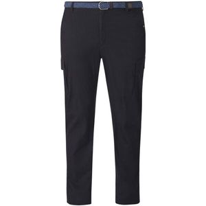 Charles Colby +FIT Collectie loose fit cargo broek BARON KNOX Plus Size donkerblauw