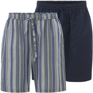 Babista pyjamabroek, kort ABEGESSI, blauw